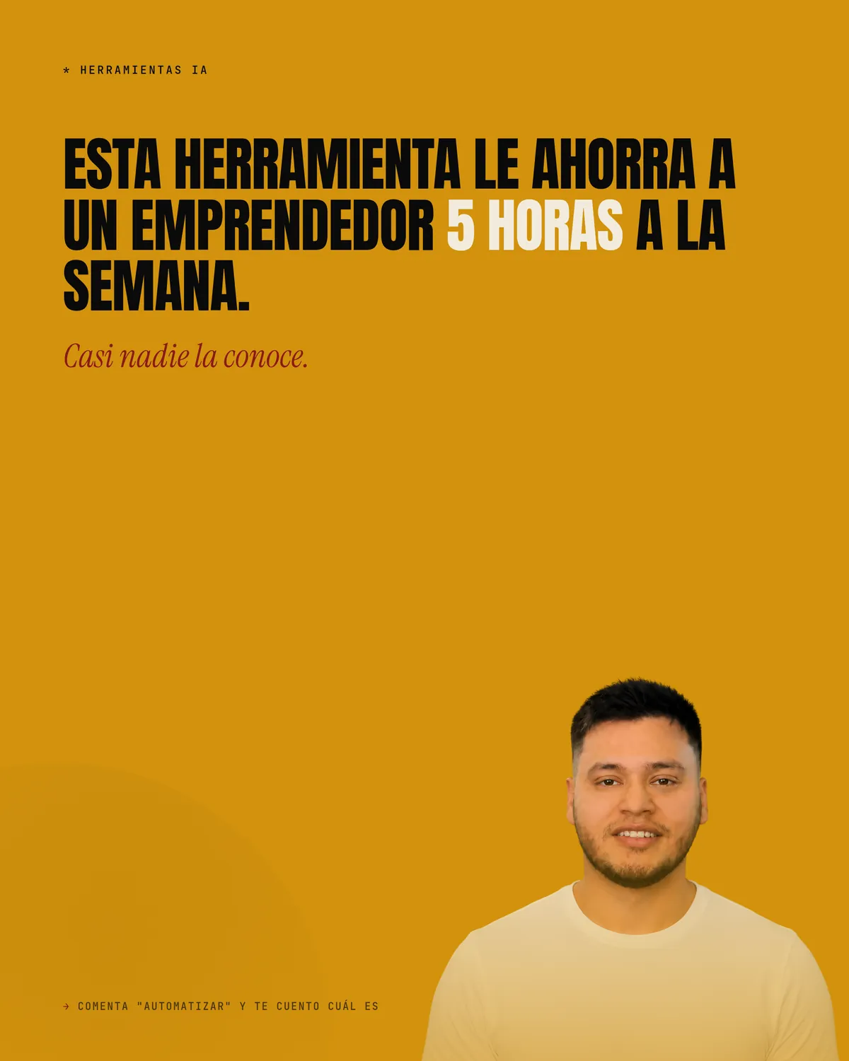 Esta herramienta le ahorra a un emprendedor 5 horas a la semana