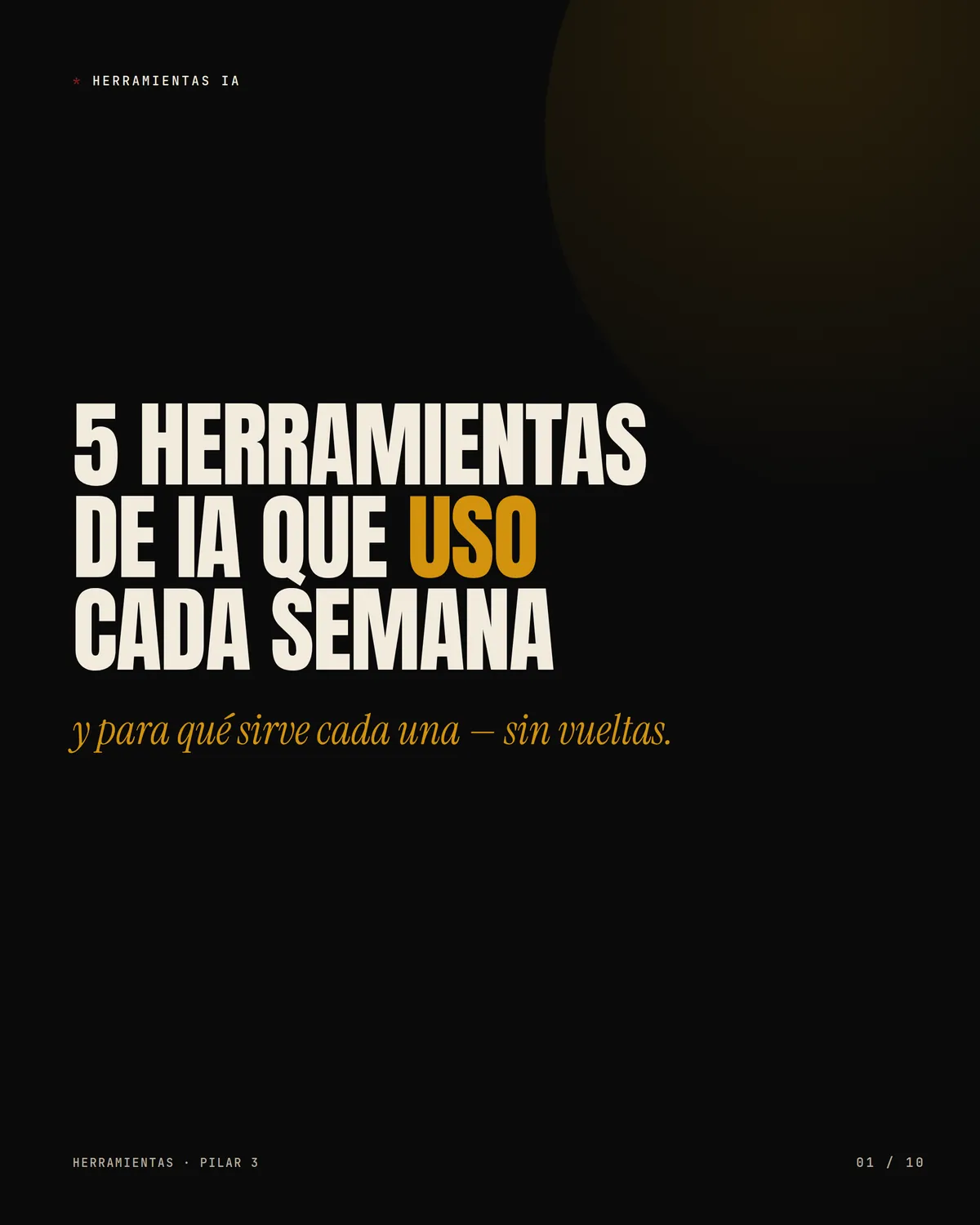 5 herramientas de IA que uso cada semana