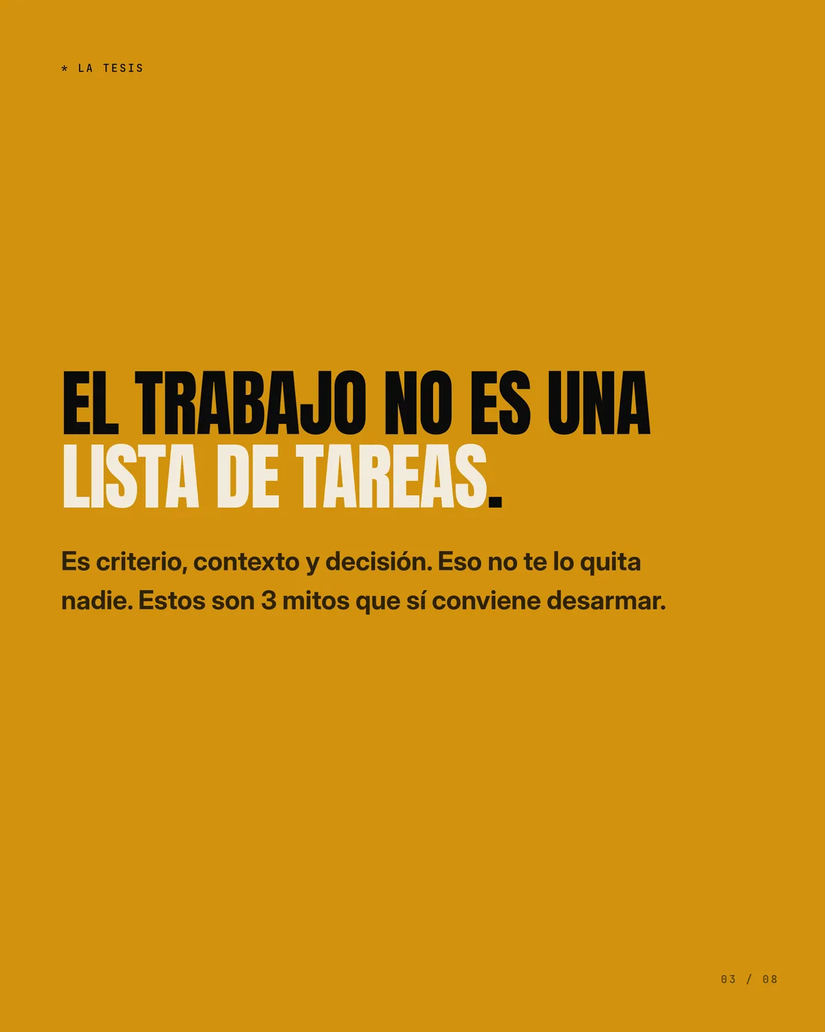 La IA no te va a quitar el trabajo — pieza 3